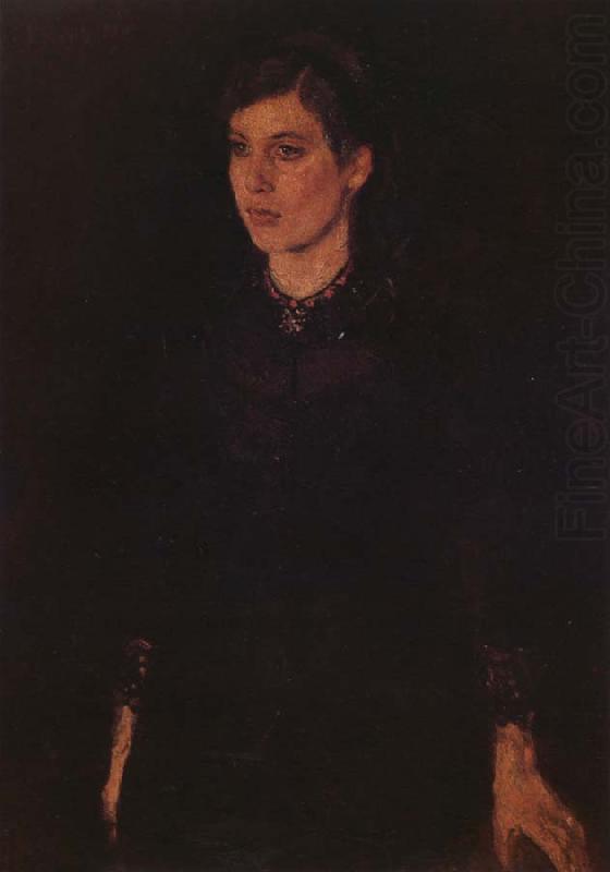 Edvard Munch The sister